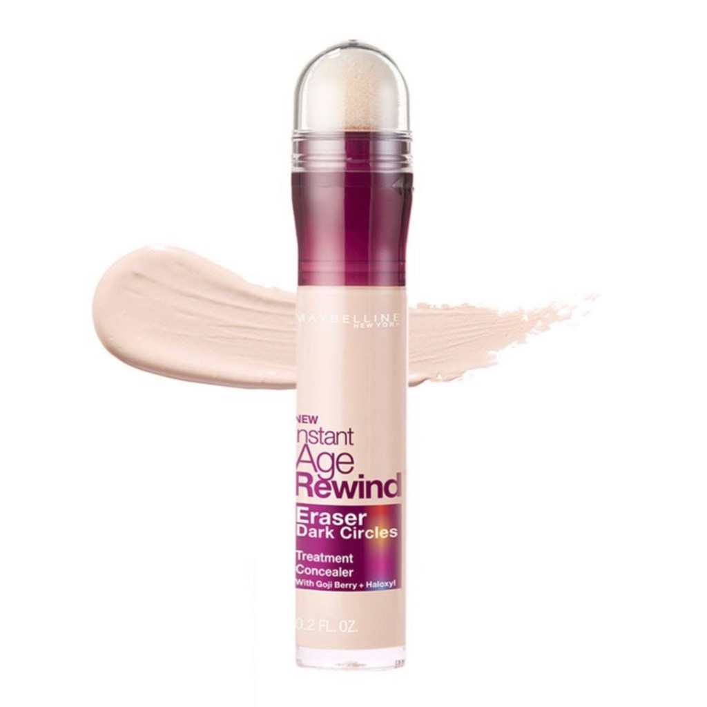 Bút cushion che khuyết điểm maybelline giảm quầng thâm 6ml instant age rewind eraser dark circles treatment concealer