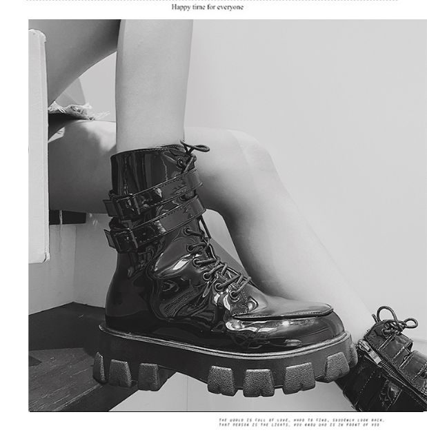 (SẴN) Boots cổ cao ulzzang M34 cực ngầu | BigBuy360 - bigbuy360.vn