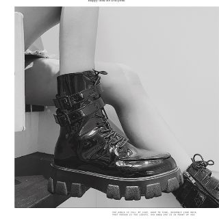 (Order) Boots cổ cao ulzzang cực ngầu