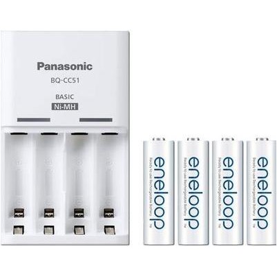 Bộ Sạc CC51 Panasonic và 4 Pin sạc AA Eneloop 1900mAh