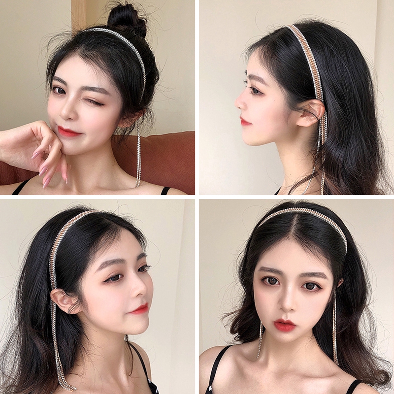 Cài tóc đính đá thời trang dành cho nữ
