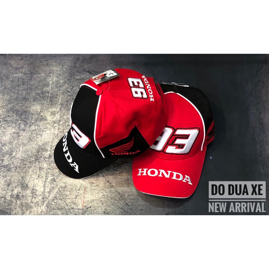 Nón_mũ kết honda 93_đua xe