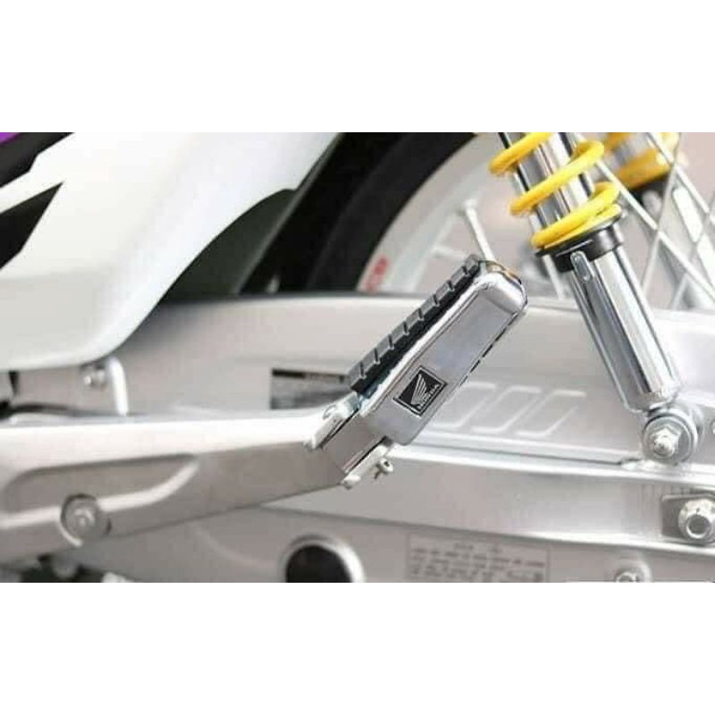 Gác chân honda cánh chim thích hợp gắn hầu hết các dòng xe honda