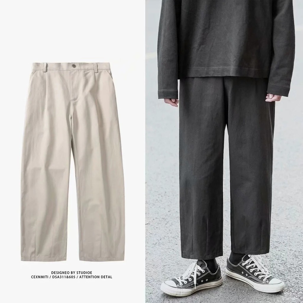 Quần Dài Kaki Ống Đứng Thời Trang Cho Nam Size S-3Xl | BigBuy360 - bigbuy360.vn