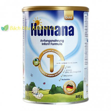 Sữa Humana số 1 800g của Đức (trẻ từ 0 – 6 tháng)