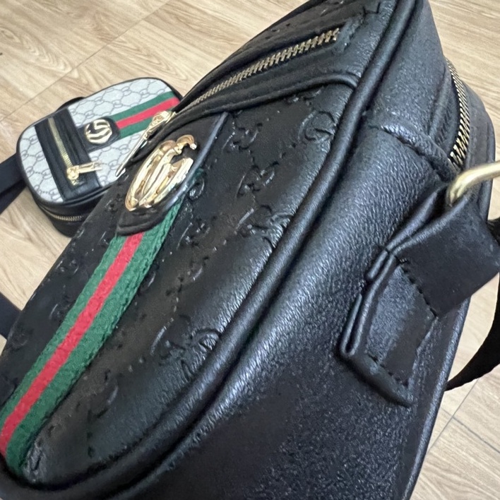 Túi Đeo Chéo Gucci Nam Nữ, Túi Đeo Chéo Gc Hàng Cao Cấp,  Tag Thẻ Da Thật Hàng Loại 1