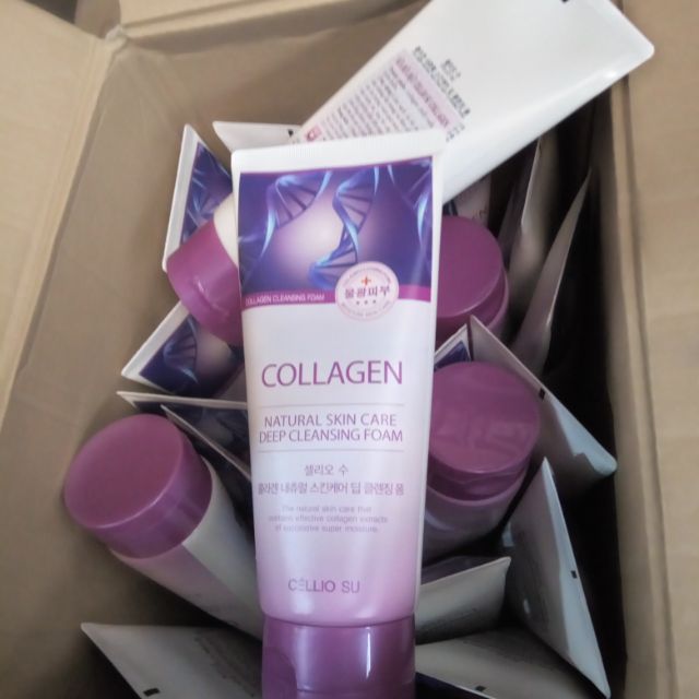 SỮA RỬA MẶT CELLIO SU COLLAGEN FOAM 150ml