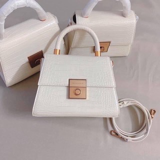 Xinh lung linh a hàng mới về túi xách nữ quai tròn khoá vàng - dr801