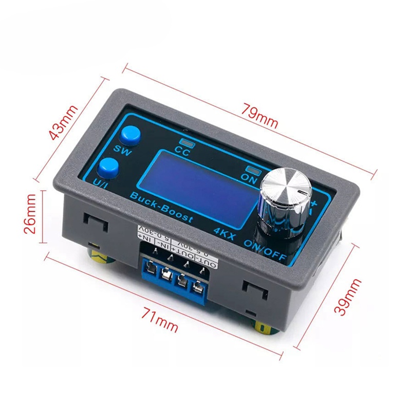 Mô-đun Điều Chỉnh Nguồn Điện DC CC CV 0.5-30V 4A 5V 6V 12V 24V