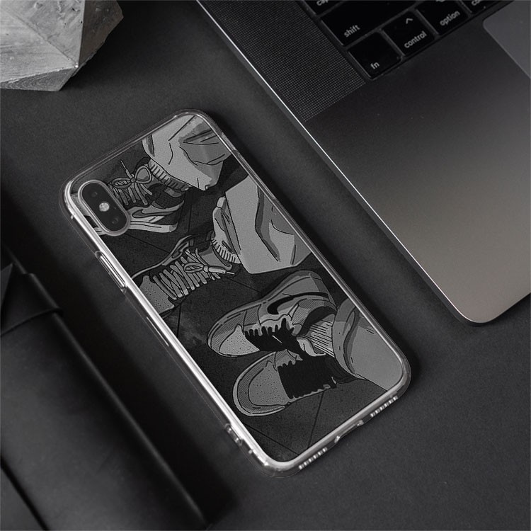 Ốp silicon IP hai đôi giày Sneaker Vỏ ốp thể thao Cao cấp cho các loại Iphone VANPOD00201