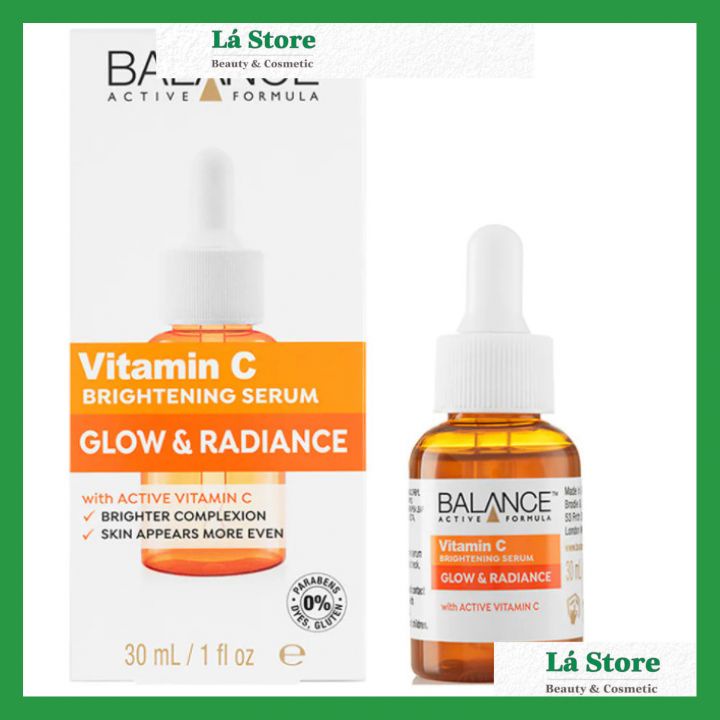 Serum Balance Vitamin C Brightening Serum Glow &amp; Radiance - Tinh Chất Balance VitaminC 30ml