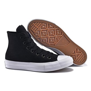 Giày CV2 Chuck 2 Cổ Cao Đen - Nữ