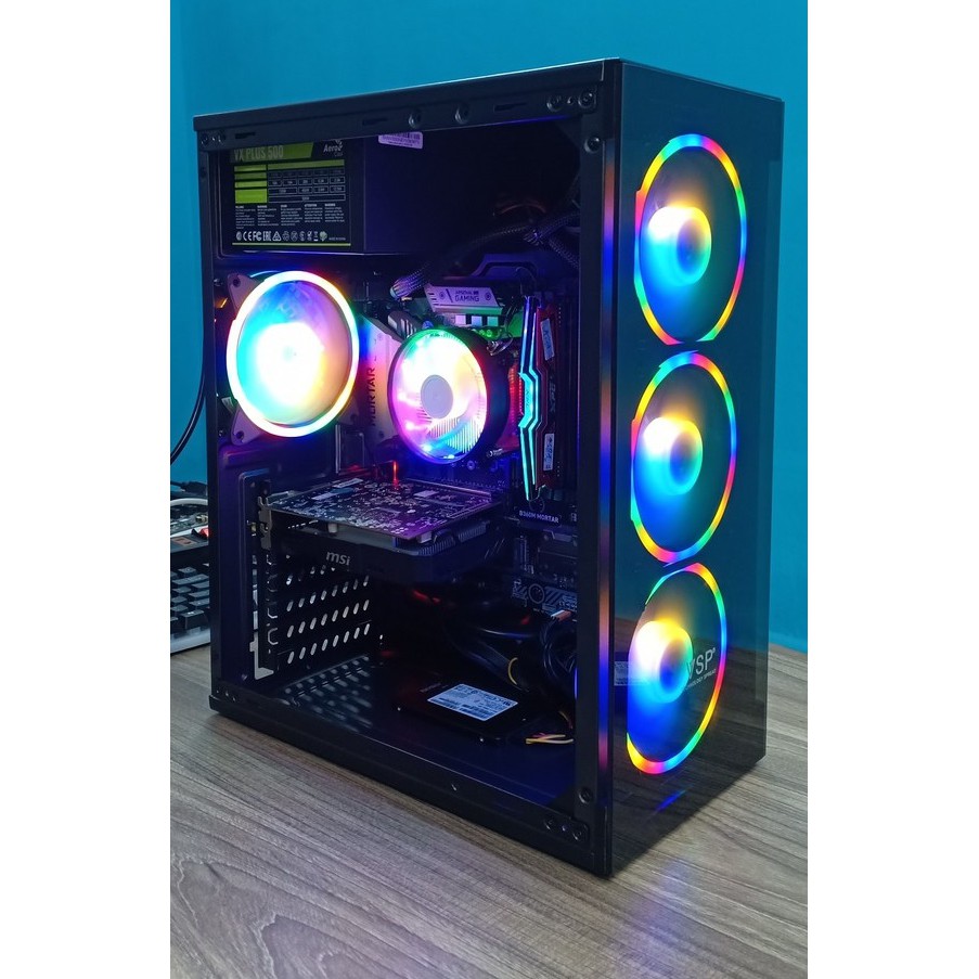 [CẮT LỖ] Bộ PC XIGMATEK màu hồng, cấu hình khủng GAMING - LIVESTEAM I9- 9900F/B360M/16GB/240G | BigBuy360 - bigbuy360.vn