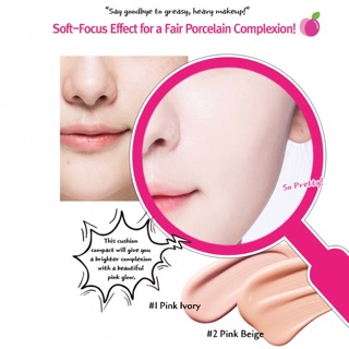 Phấn nước Ink Lasting Pink Cushion Peripera