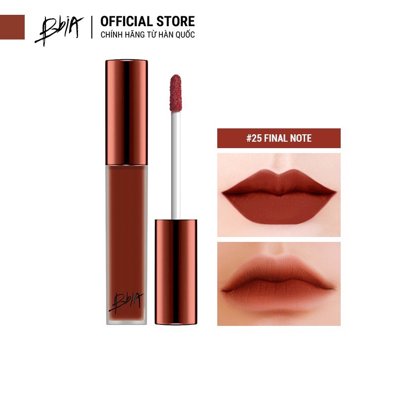 Son kem lì BBIA Last Velvet Lip Tint