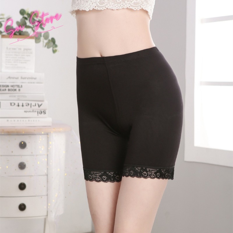 [Mã 12FASHIONSALE1 giảm 10K đơn 50K] Quần Mặc Váy 💓FreeShipXtra 💓 Quần Lót Đùi Nữ, Quần Váy Cotton Ren - SU | BigBuy360 - bigbuy360.vn