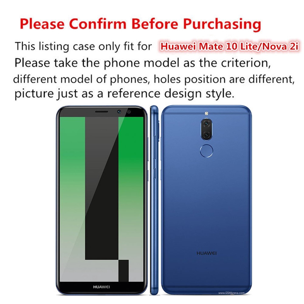Ốp điện thoại kiểu tráng gương đầy mới mẻ cho Huawei Maimang 6 / Mate 10 Lite / Nova 2i
