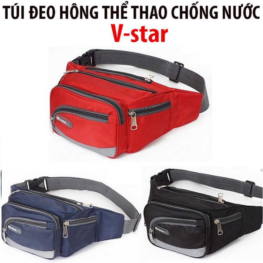 Túi Đeo Bụng Đeo Hông Bao Tử VSTAR , Túi Đeo Bụng Hoadier- Hàng Cao Cấp Loại 1