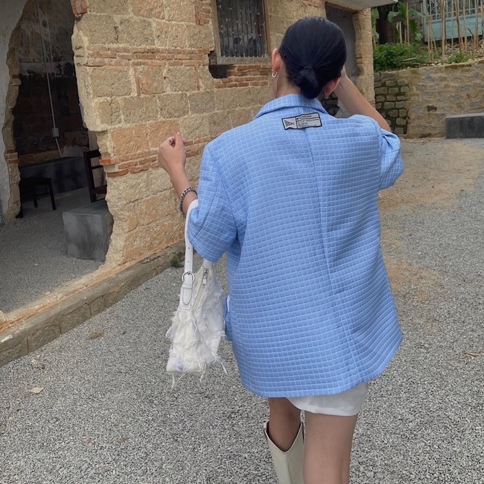 ÁO BLZAER THỜI TRANG NAM NỮ / AZIERLOCO / FORM RỘNG