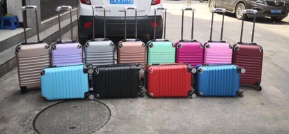 Vali kéo size 20 bọc góc cá tính đủ mầu