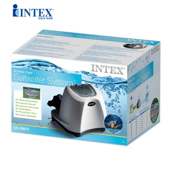 Máy điện phân tạo Clo từ muối Intex 26670