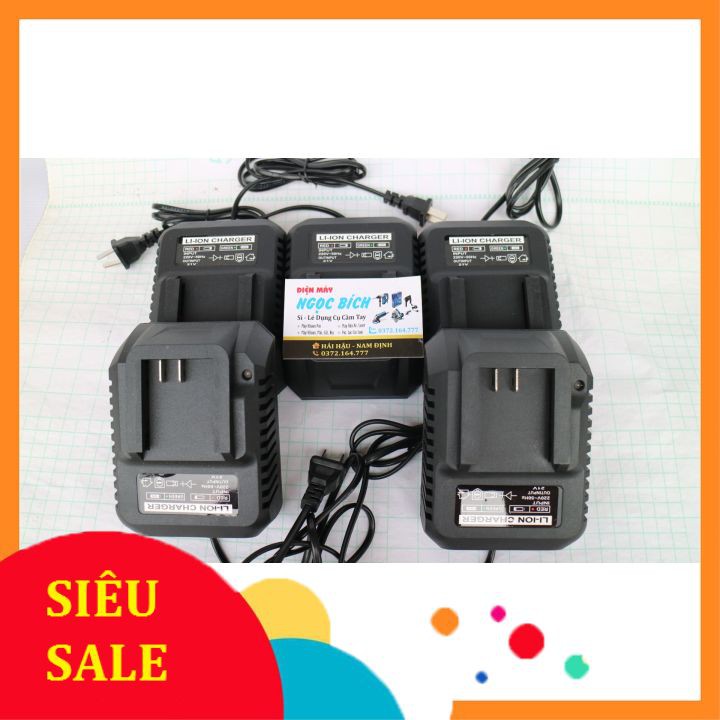 Sạc Máy Siết Bulong Sử Dụng Pin Cùng Chân Hãng BOSS,TRUM,HITACHI
