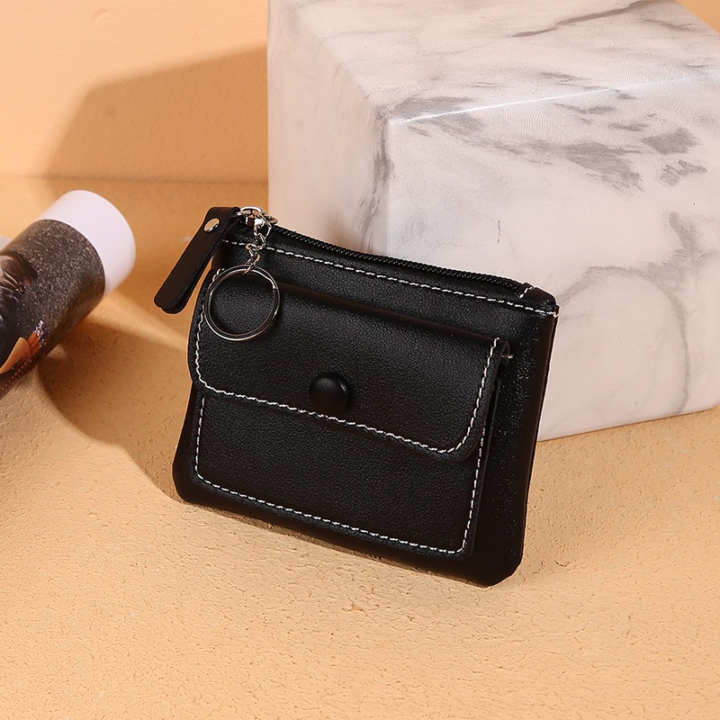 Ví da nữ mini dáng ngắn có ngăn đựng thẻ VANITUI