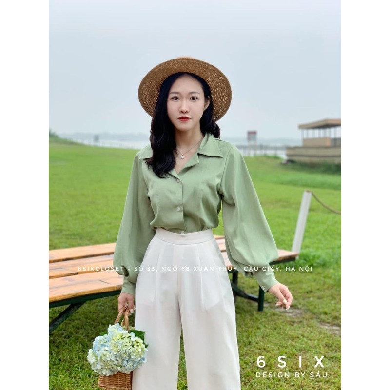 Quần suông nữ khoá cạnh, quần culottes nữ ống rộng | BigBuy360 - bigbuy360.vn