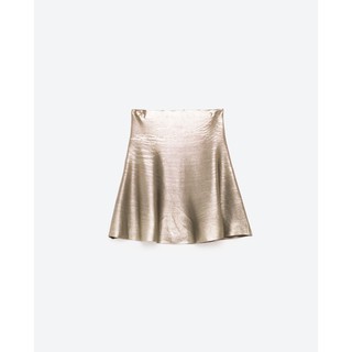 Chân váy ngắn dệt kim hiệu ứng kim loại Zara size S,M (S nhỏ nhất)