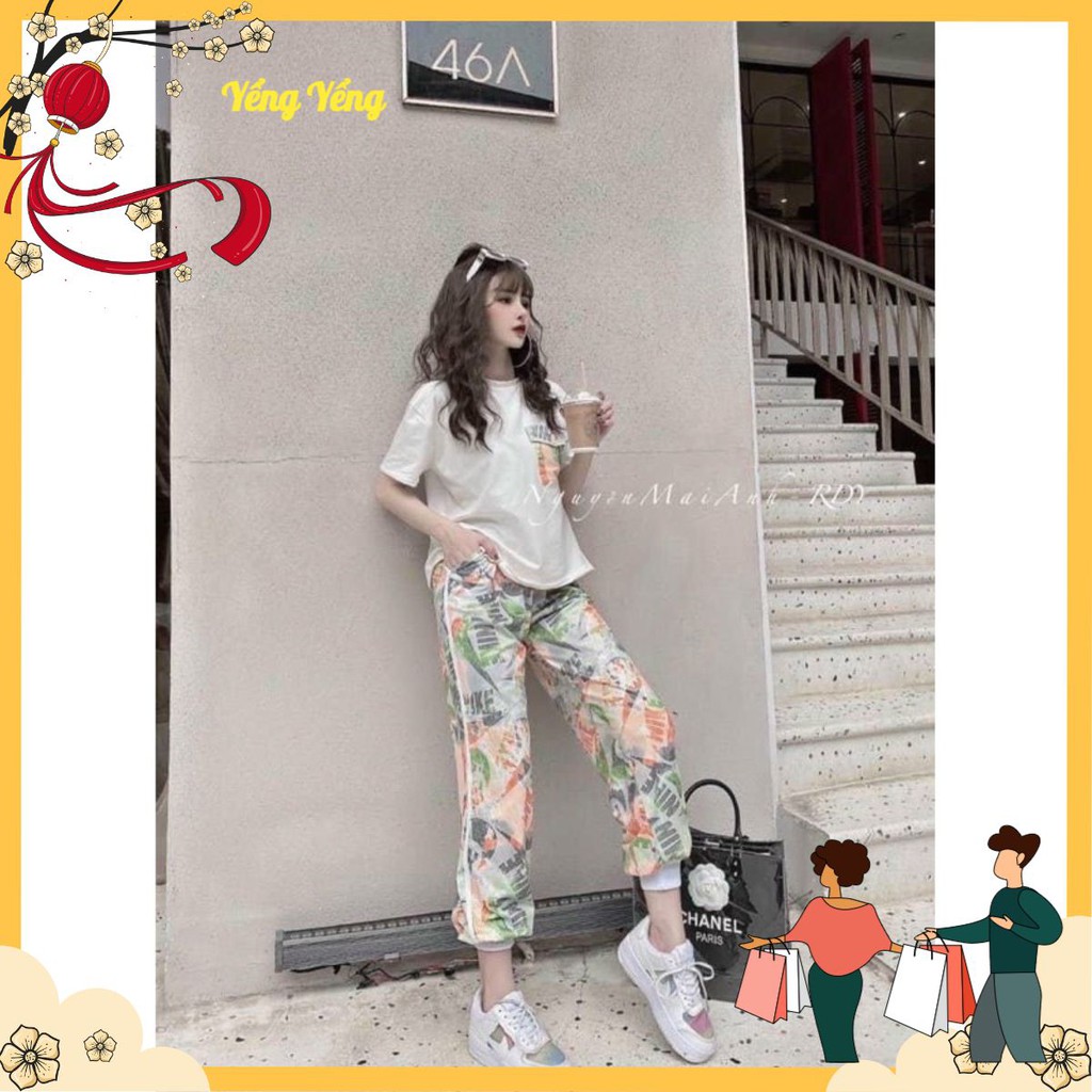 SNU113 - SET NỮ ÁO TRẮNG TÚI NGỰC MIX QUẦN BOMBER