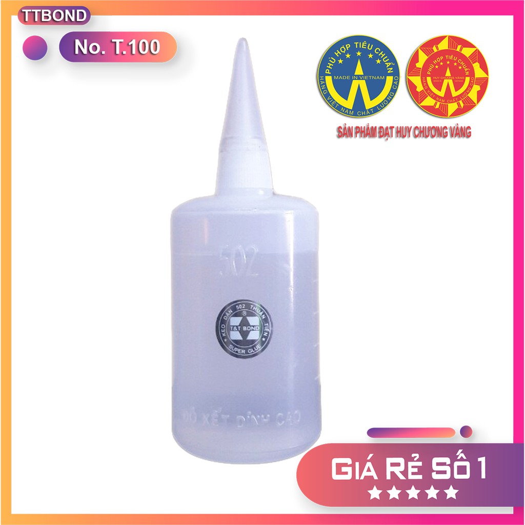 Keo 502 Siêu Dính Chắc 100gr