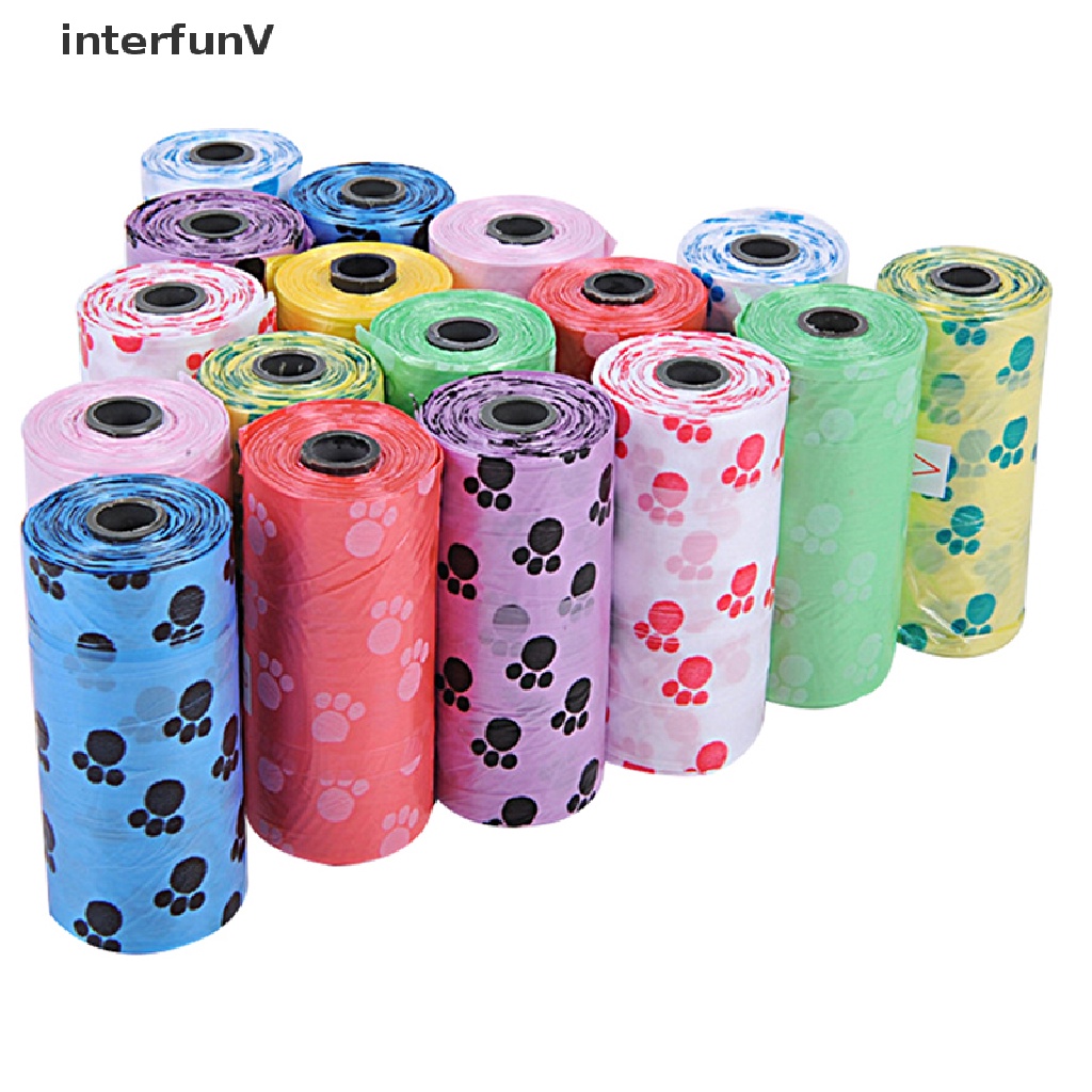 Bộ 10 Cuộn Túi Đựng Chất Thải Dùng Một Lần Tiện Dụng Cho Thú Cưng