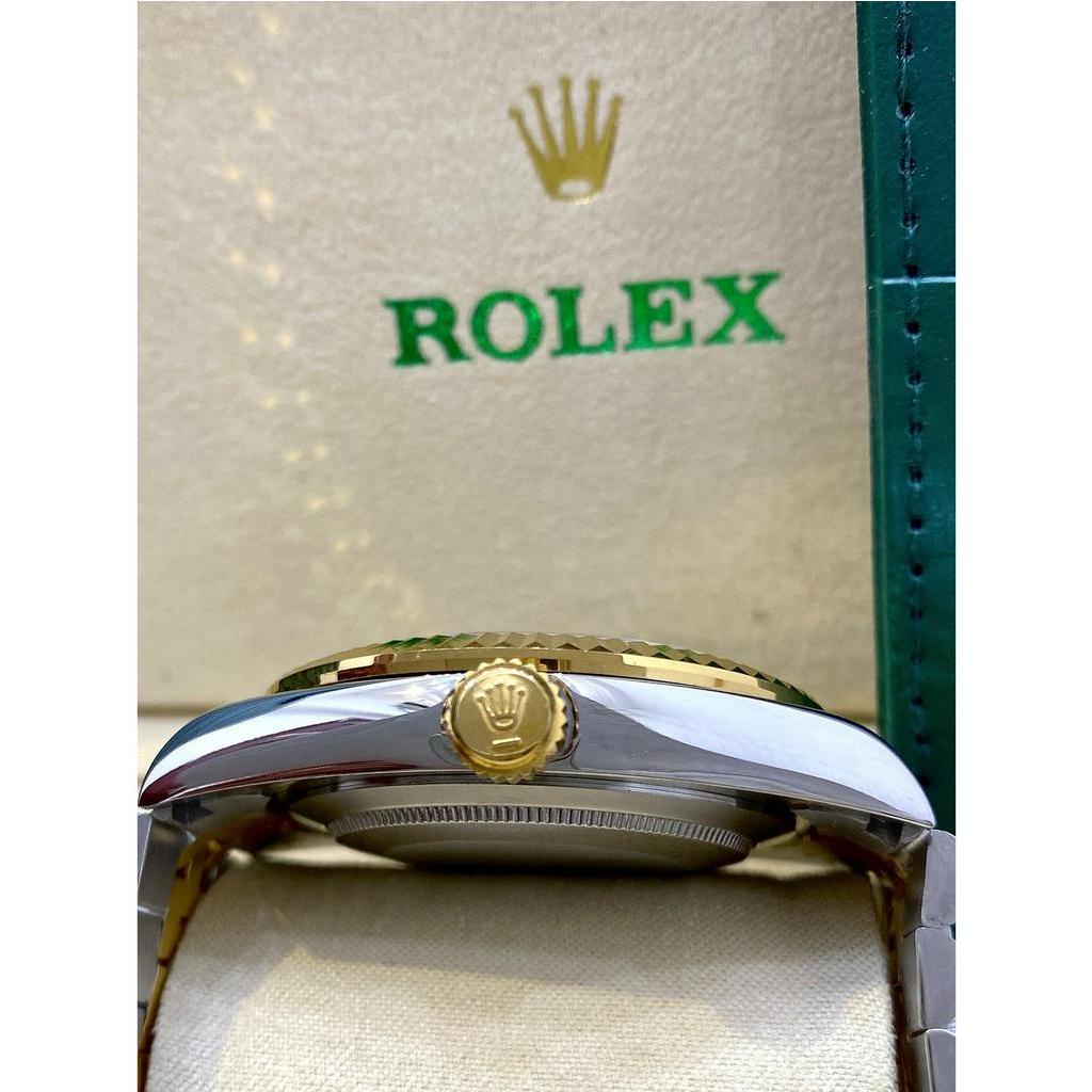 ĐỒNG HỒ Nam ROLEX DATEJUST Dây Demi- size41mm- máy automatic nhật- chống nước - BẢO HÀNH 24 THÁNGGG