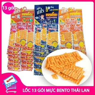 Mực bento thái lan dây 13 gói x 5gram