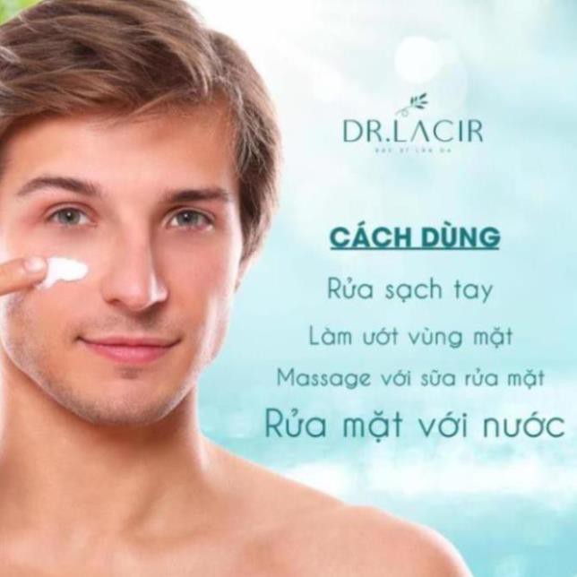 Sữa Rửa Mặt Than Hoạt Tính Dr.Lacir - Lacir For Men 011 | BigBuy360 - bigbuy360.vn