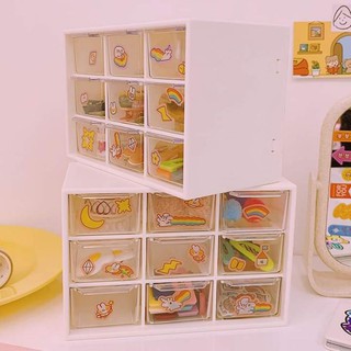 Tủ đựng đồ 9 ngăn kéo nhỏ