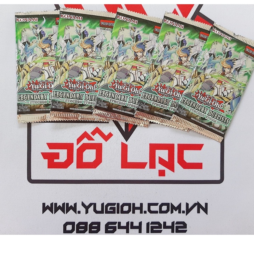 [ ĐỖ LẠC SHOP ] 01 Túi Thẻ Bài Yugioh Legendary Duelists SynChro Storm