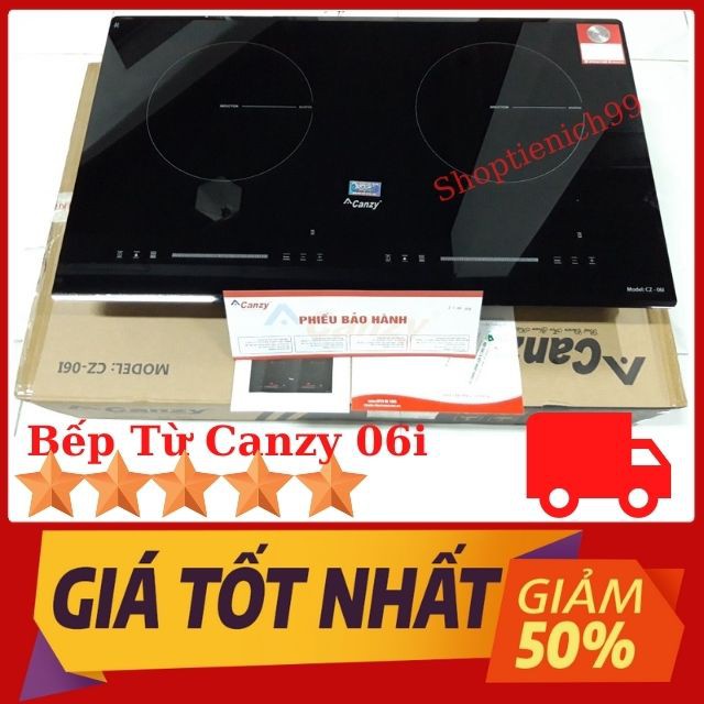 Bếp Từ Đôi Canzy 06i Chính Hãng Nhập Khẩu Nguyên Chiếc Giá Rẻ, Siêu Bền.