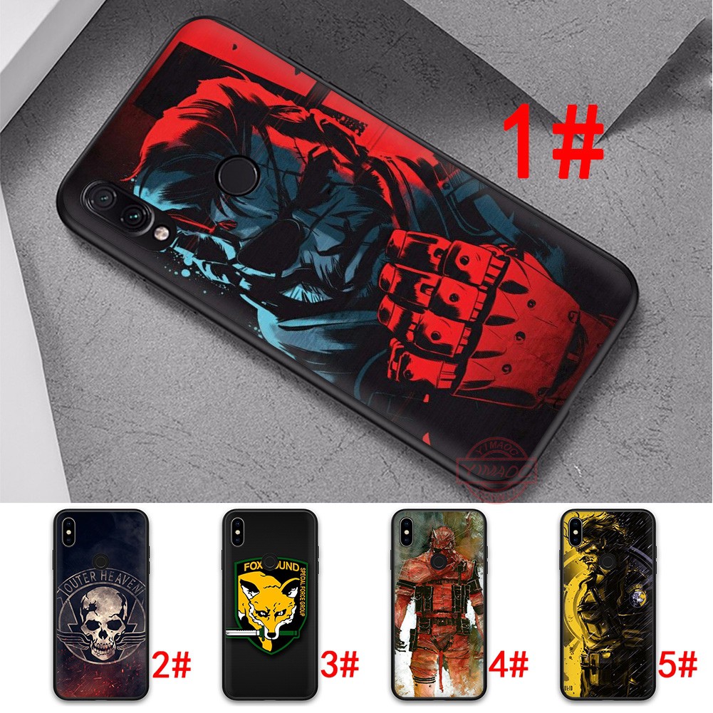  Ốp điện thoại mềm phong cách game Metal Gear Solid cho Redmi Note 5A Prime 5 Pro 6 Pro 7 Pro 4X 6A S2