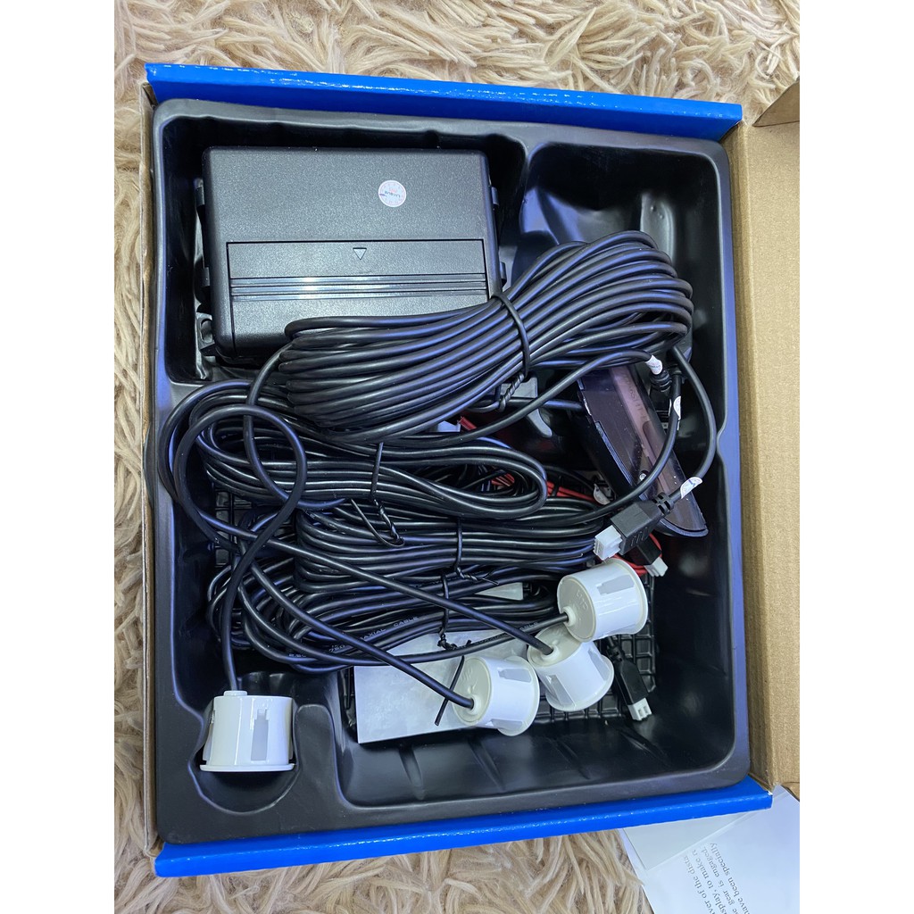 Cảm biến lùi 4 mắt ô tô cảnh báo va chạm, lùi xe an toàn, đầy đủ màu sắc 5.0 | BigBuy360 - bigbuy360.vn