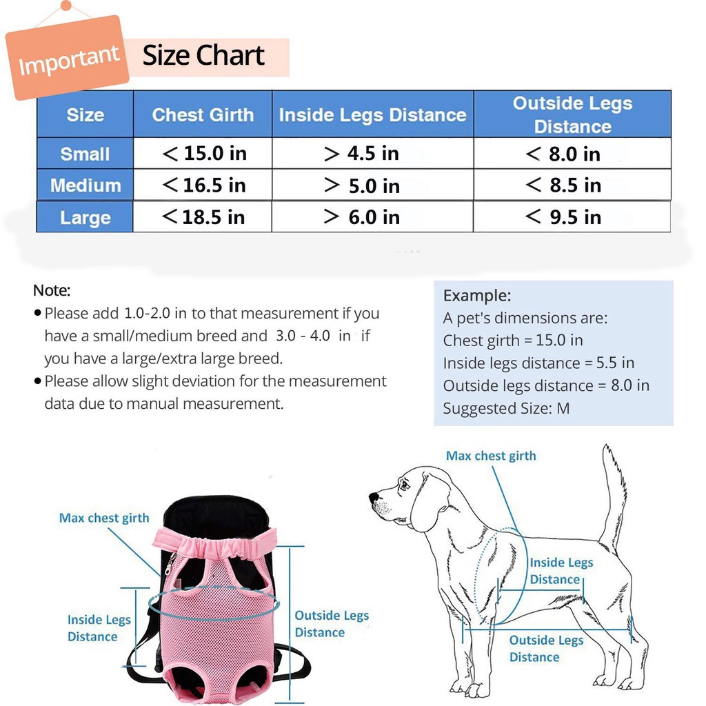Ba lô vận chuyển chó mèo nhỏ có dây đeo vai điều chỉnh được