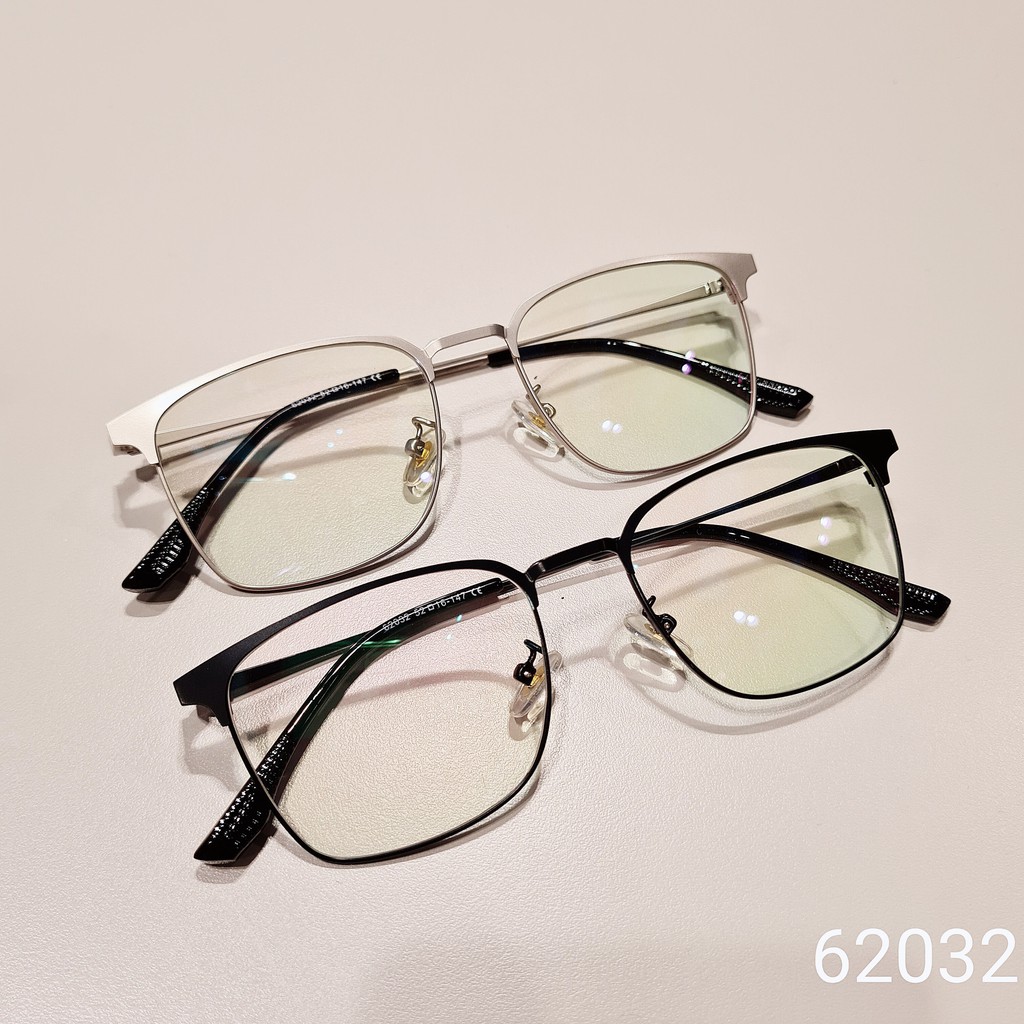 Gọng kính cận kim loại nam nữ Lilyeyewear mắt vuông thanh mảnh nhẹ nhàng 62032 | BigBuy360 - bigbuy360.vn