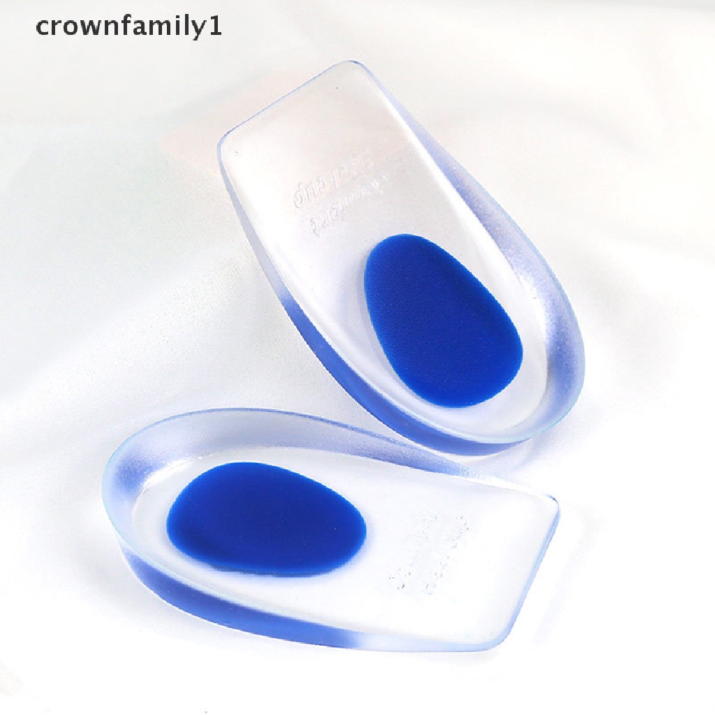 Cặp đệm silicone lót gót chân giảm đau crownfamily1