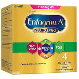 Sữa bột Enfagrow A+ Neuropro 4 - DHA & MFGM vị không đổi – 2.2kg