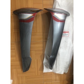 Yếm honda xe wave s100, wave 50cc màu ghi