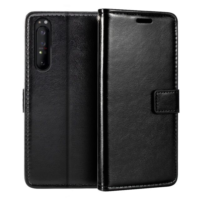 Ốp Lưng Da Lật Thời Trang Cho Điện Thoại Sony Xperia 1 II 5 II 10 II III Lite SOG03 Sag04 SO-52B