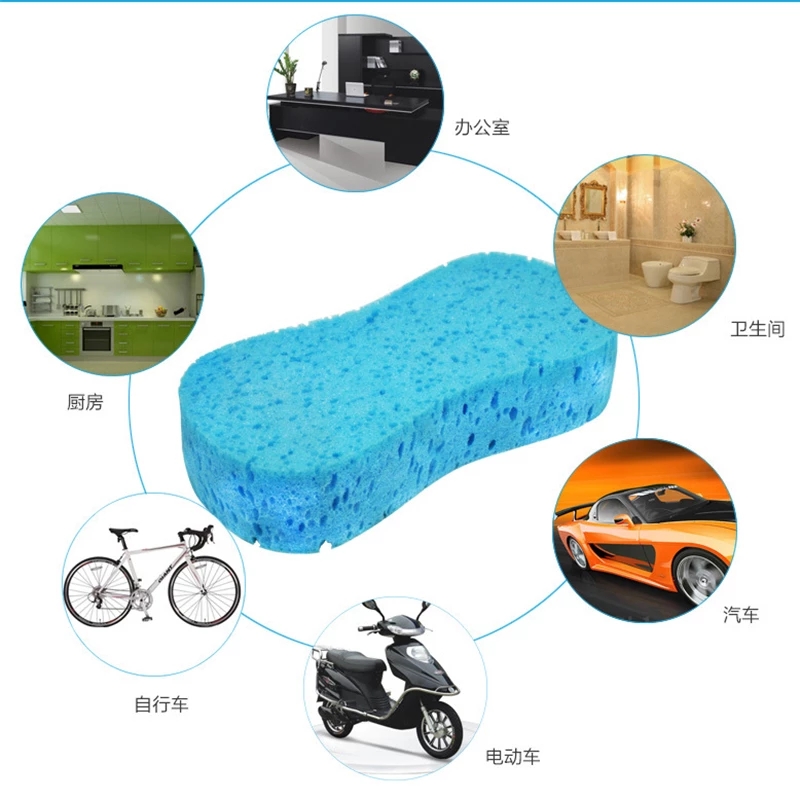 Khối Xốp Nén Dày Hút Bụi Vệ Sinh Kính Xe Hơi/Nhà Bếp/Xe Hơi Đa Năng