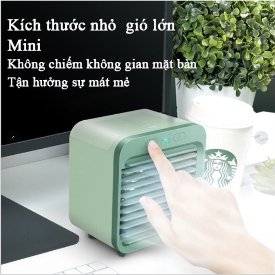 Quạt mini để bàn làm mát hiệu quả USB NORDIC AC Green