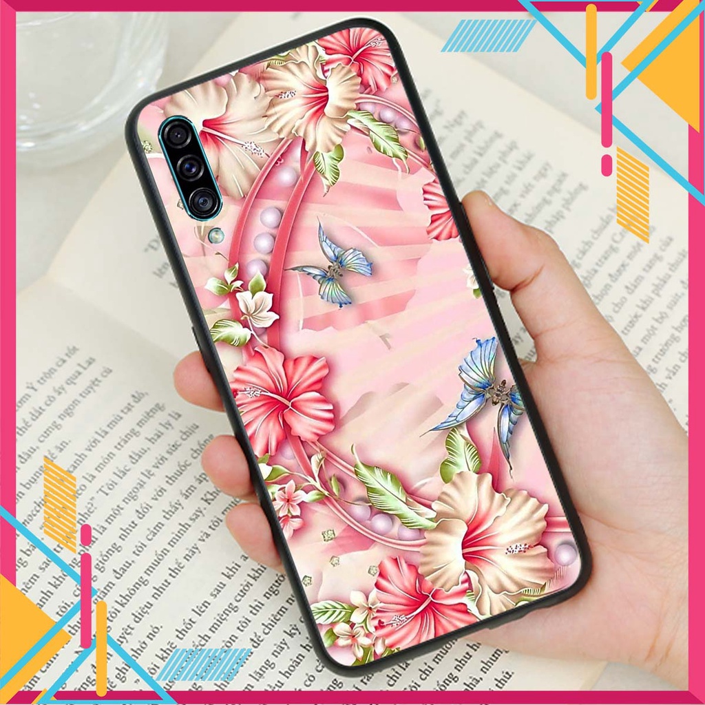 Ốp lưng Samsung A30S in hình hoa xinh xắn, hiện đại , thời trang ,phong cách
