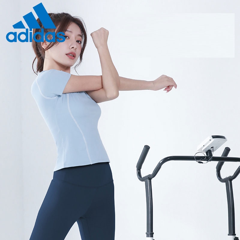 Áo Thun Thể Thao adidas Tay Ngắn Màu Trơn Nhanh Khô Thời Trang Cho Nữ